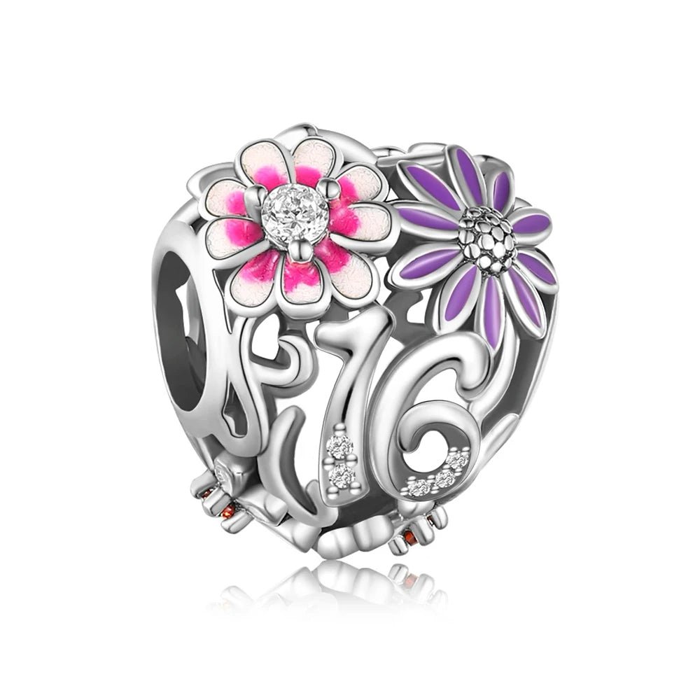 16th Birthday Bloom Charm