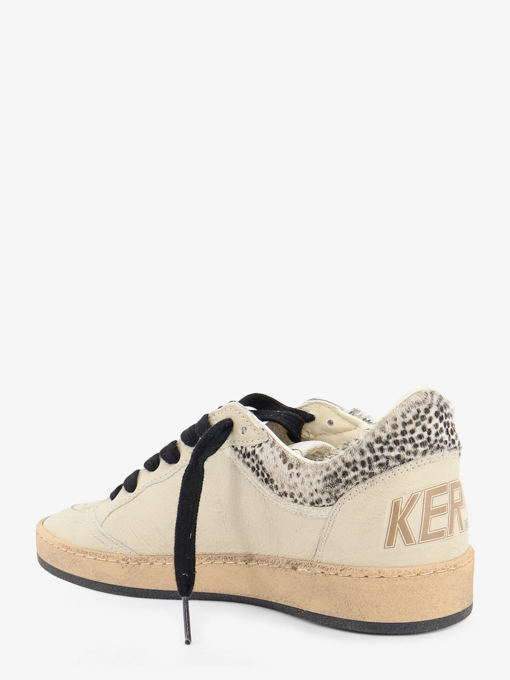Golden Goose Deluxe Brand Women Ballstar Leather Sneakers With Iconic Side Logo