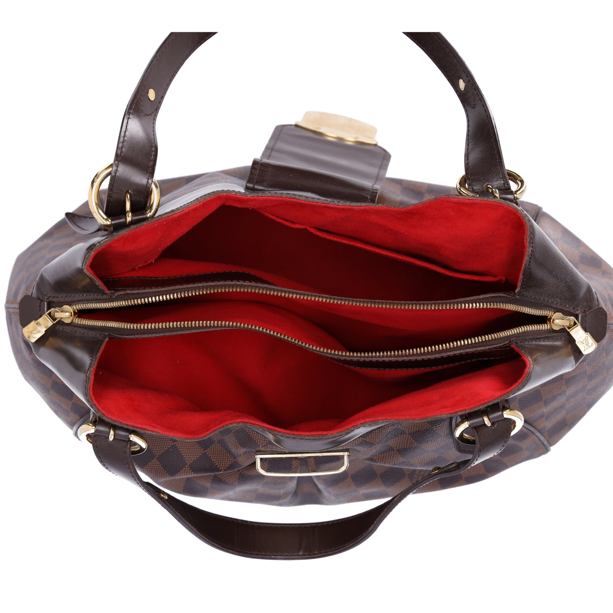 Louis Vuitton Sistina GM Damier Ebene Shoulder Bag N41540 Canvas