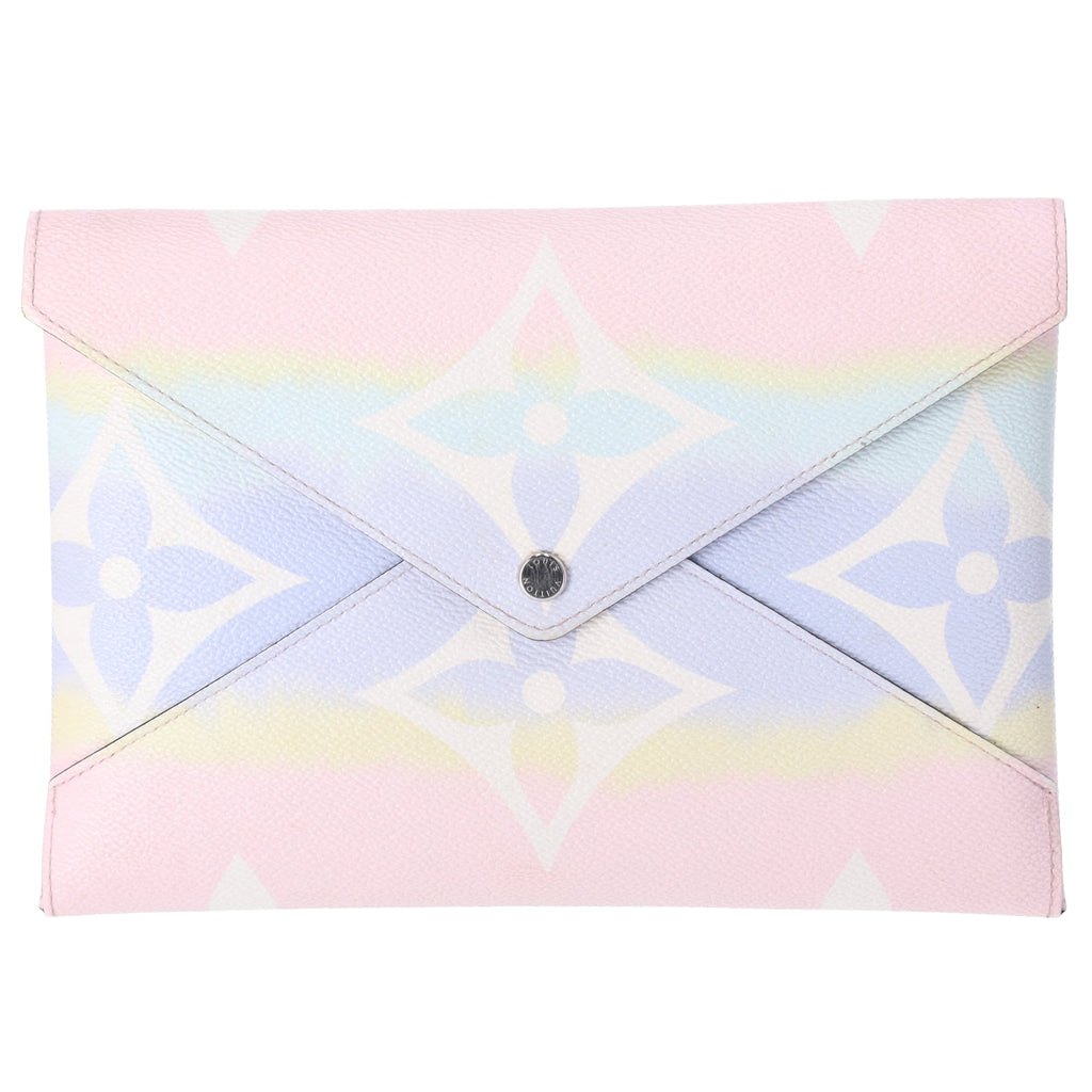 Louis Vuitton Large Kirigami Pochette By the Pool Monogram Escale Pastel