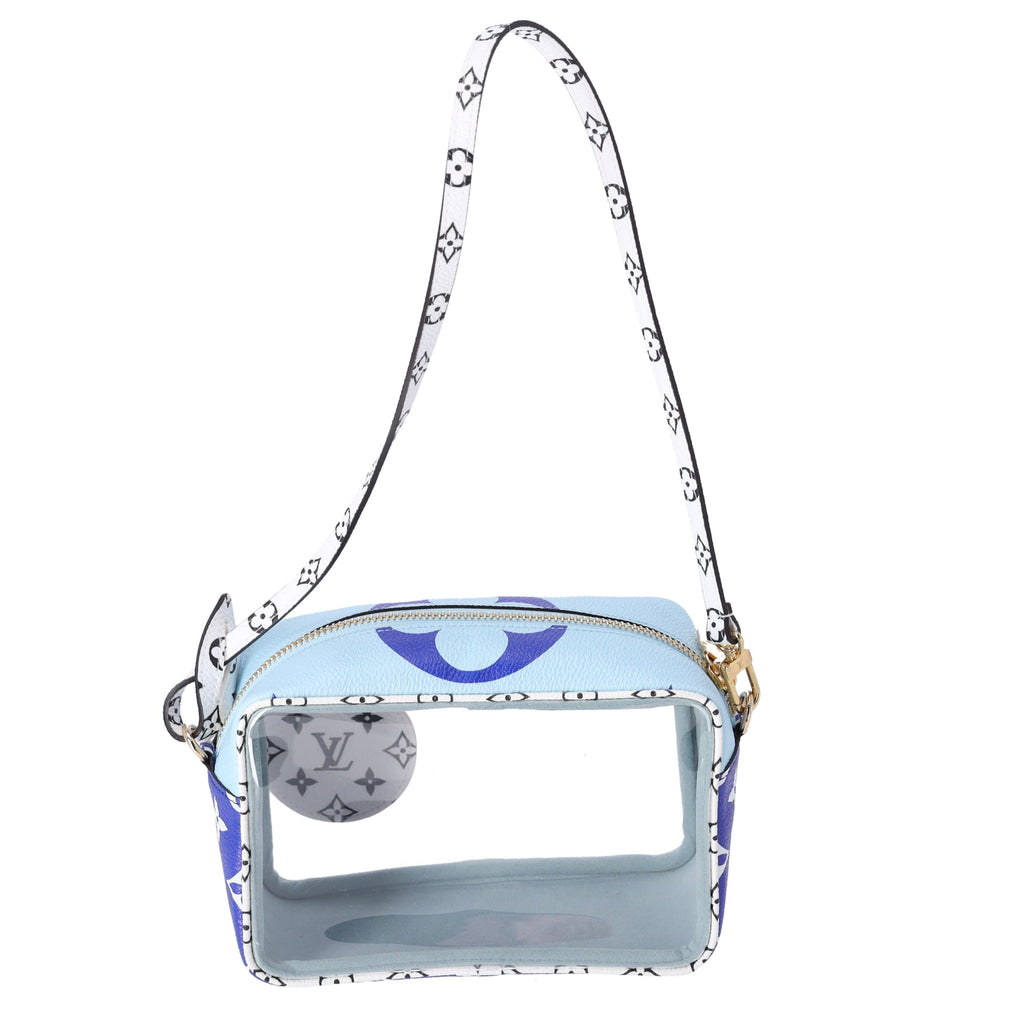 Louis Vuitton By the Pool Giant Monogram Beach Pouch Hawaii Blue