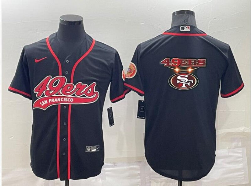 Men's San Francisco 49ers Black Game jersey