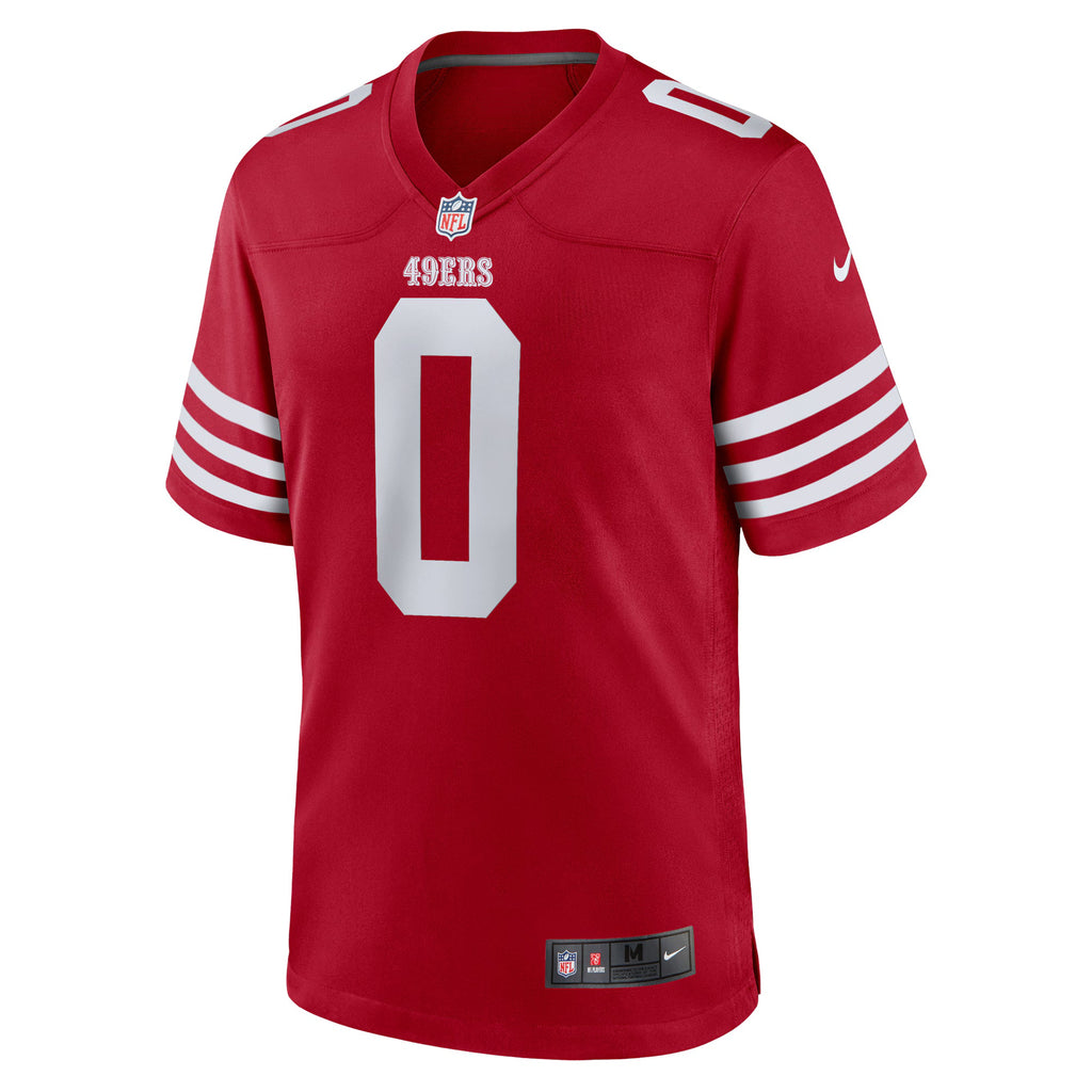 San Francisco 49ers Renardo Green Scarlet Game Jersey