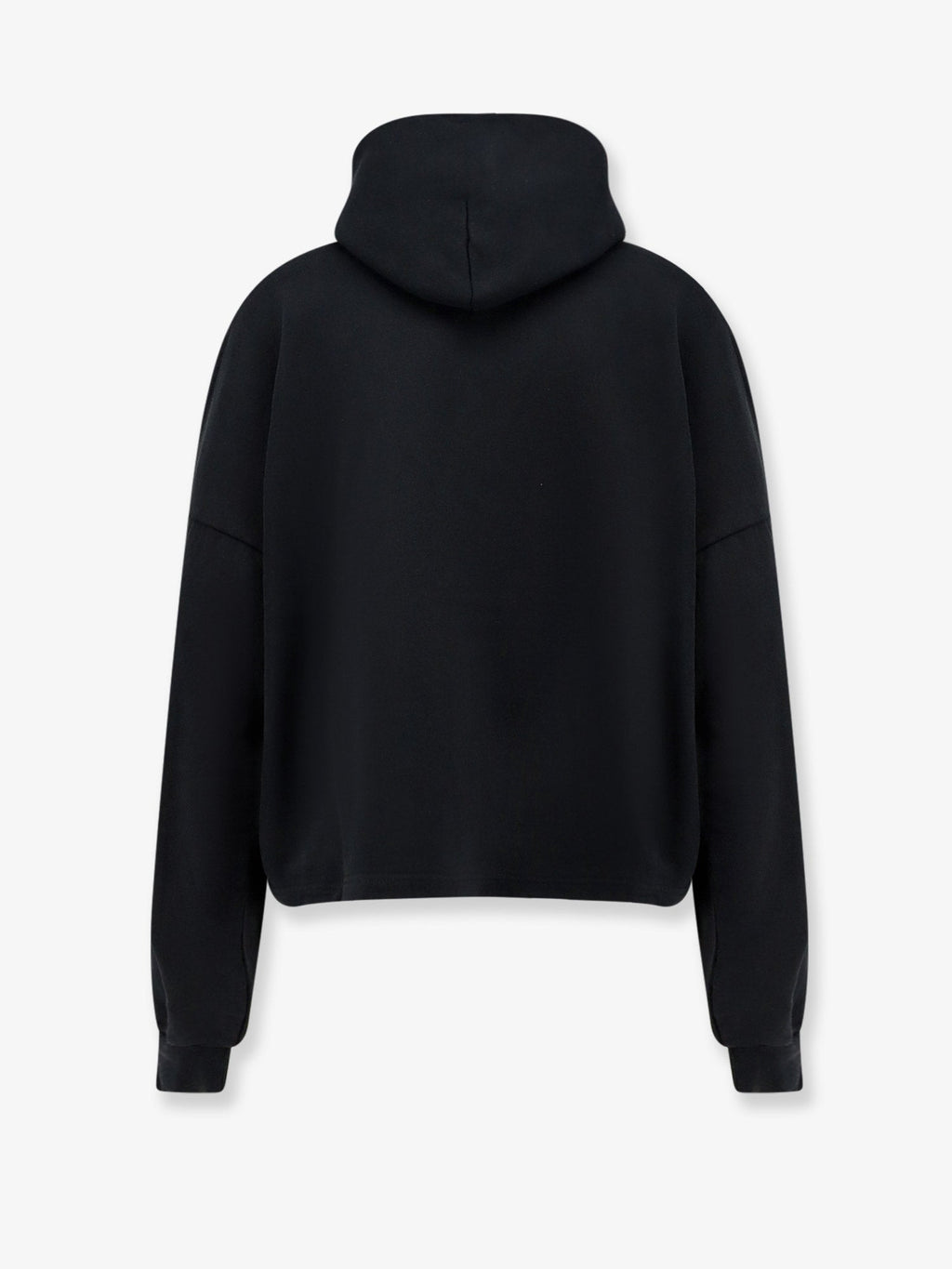 Balenciaga Women Cropped Cotton Sweatshirt