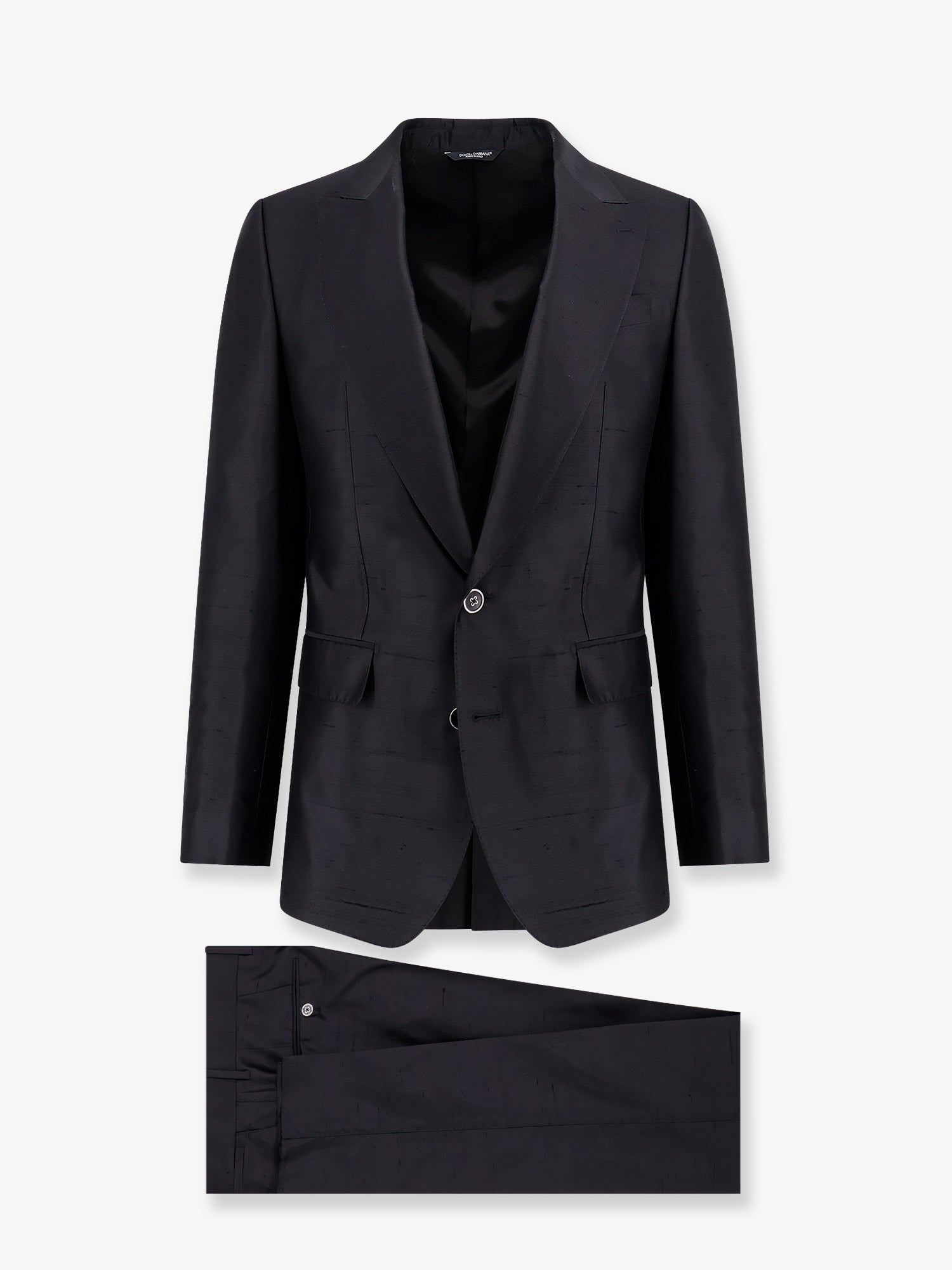 Dolce & Gabbana Men Sicilia Light Silk Shantung Suit