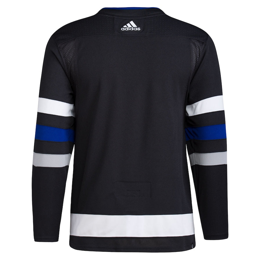 Men's Tampa Bay Lightning adidas Black Alternate Primegreen Authentic Jersey