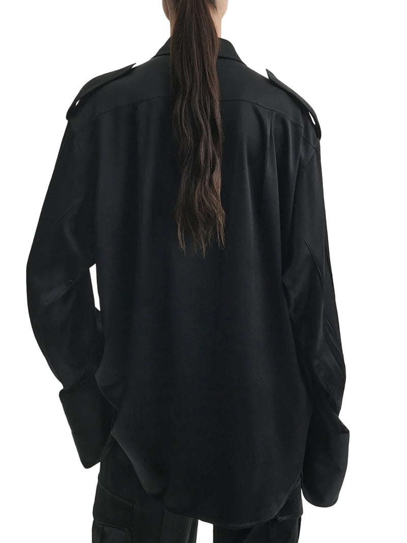 Phoebe Philo Women Liquid Utility Shirt