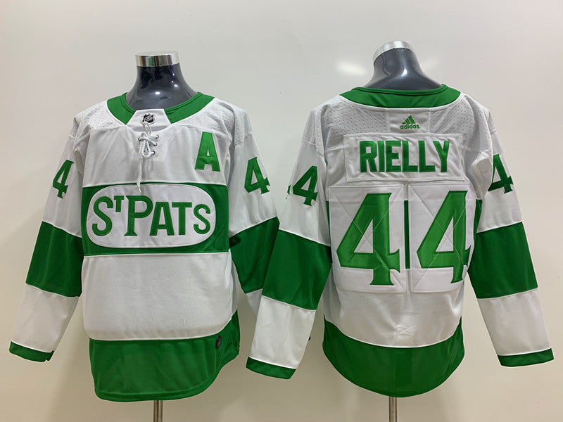 Men's Toronto Maple Leafs Morgan Rielly #44 White Authentic Player jersey