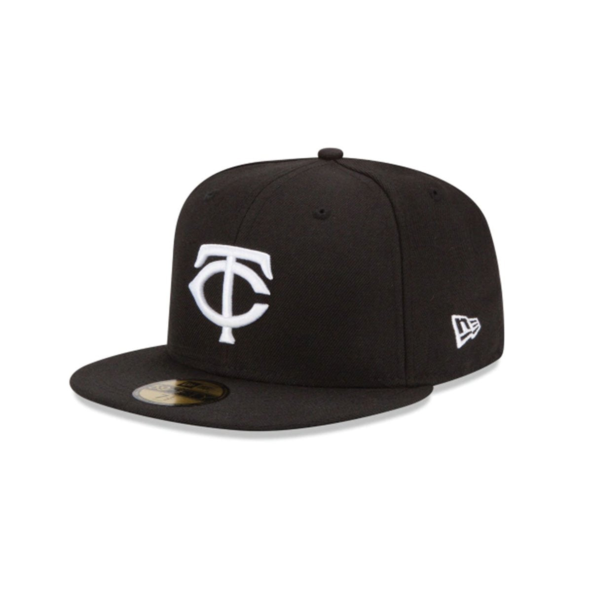 MINNESOTA TWINS BLACK & WHITE 59FIFTY FITTED