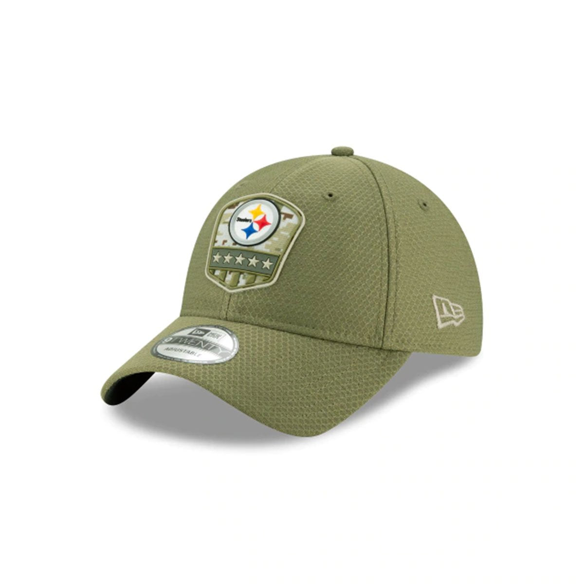 PITTSBURGH STEELERS SALUTE TO SERVICE 9TWENTY ADJUSTABLE GREEN/WHITE
