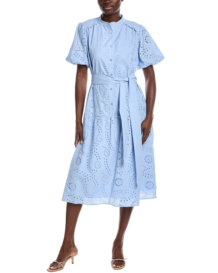 Gracia Eyelet A-Line Dress