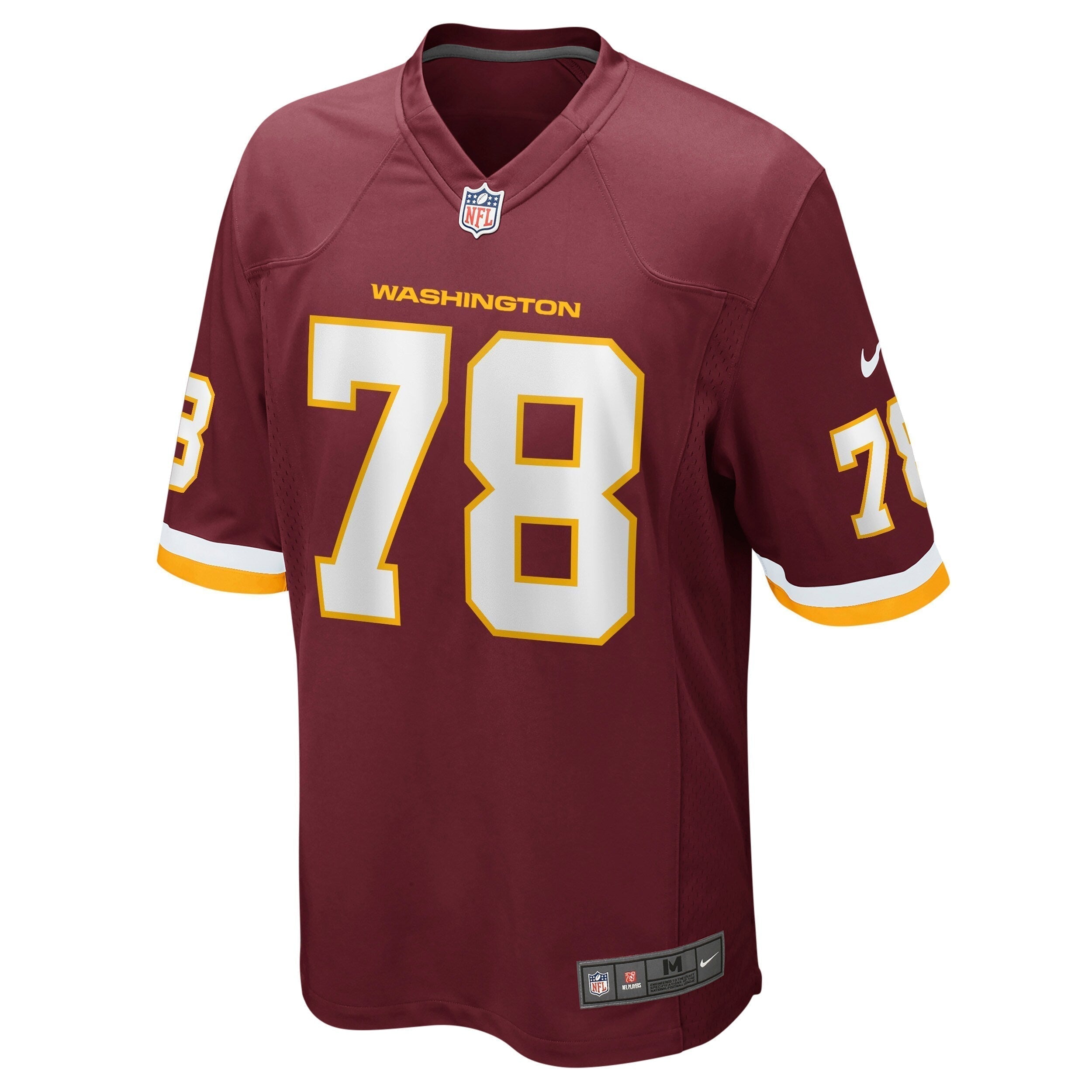 Cornelius Lucas Washington Football Team Nike Game   Jersey - Burgundy