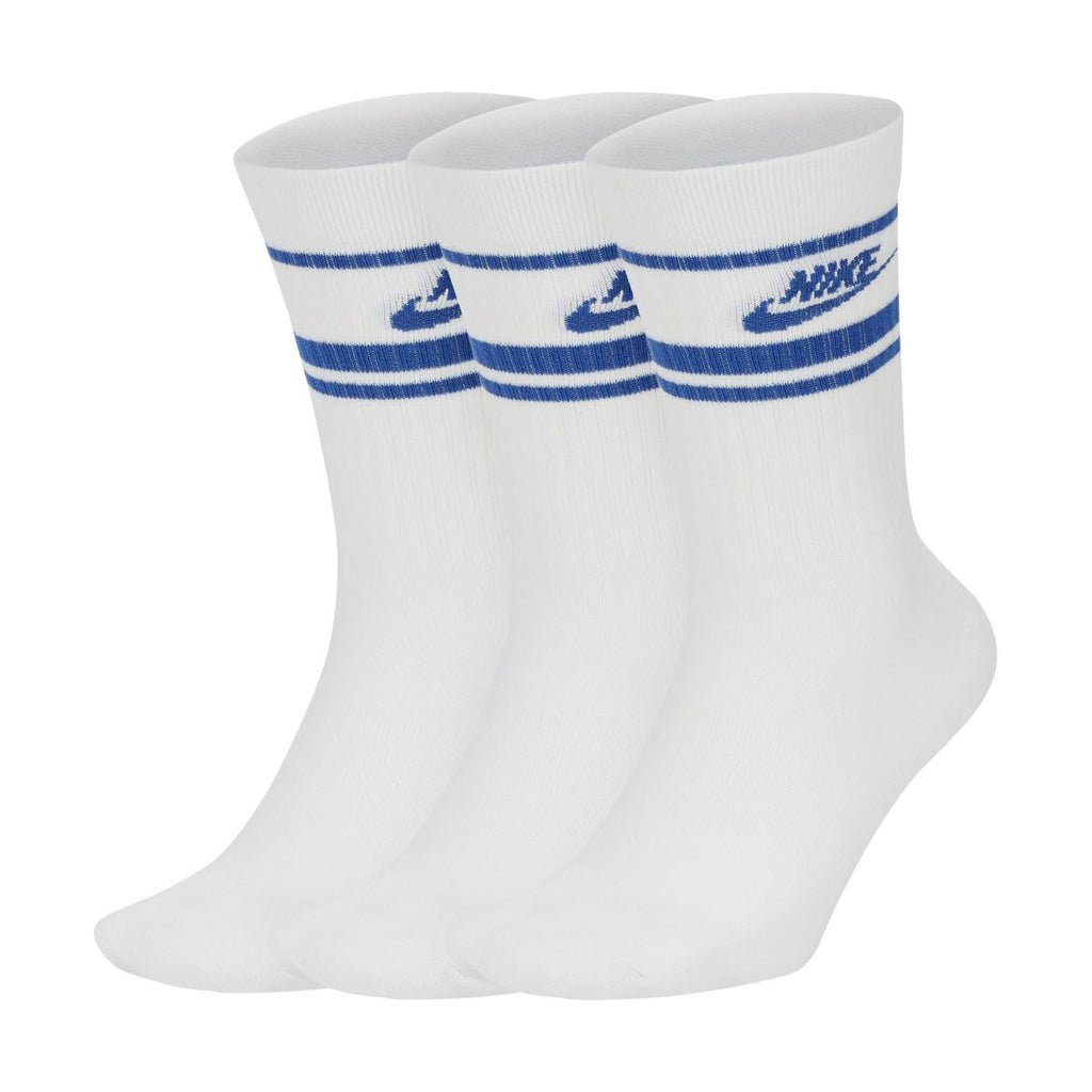 Nike Sportswear Essential Crew Socks (3 Pairs) - Large