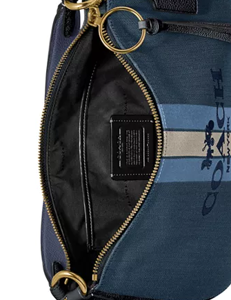 Coach Horse And Carriage Jacquard Sutton Crossbody