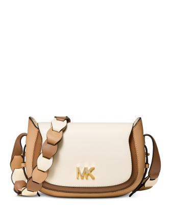 Michael Michael Kors Jolene Tricolor Saddle Crossbody