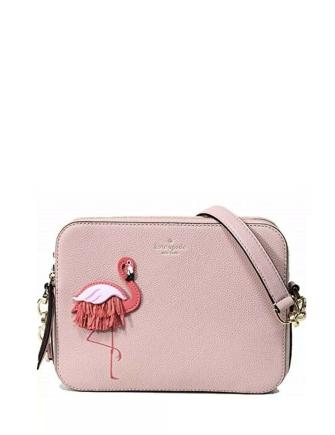 Kate Spade New York By The Pool Flamingo Camera Crossbody
