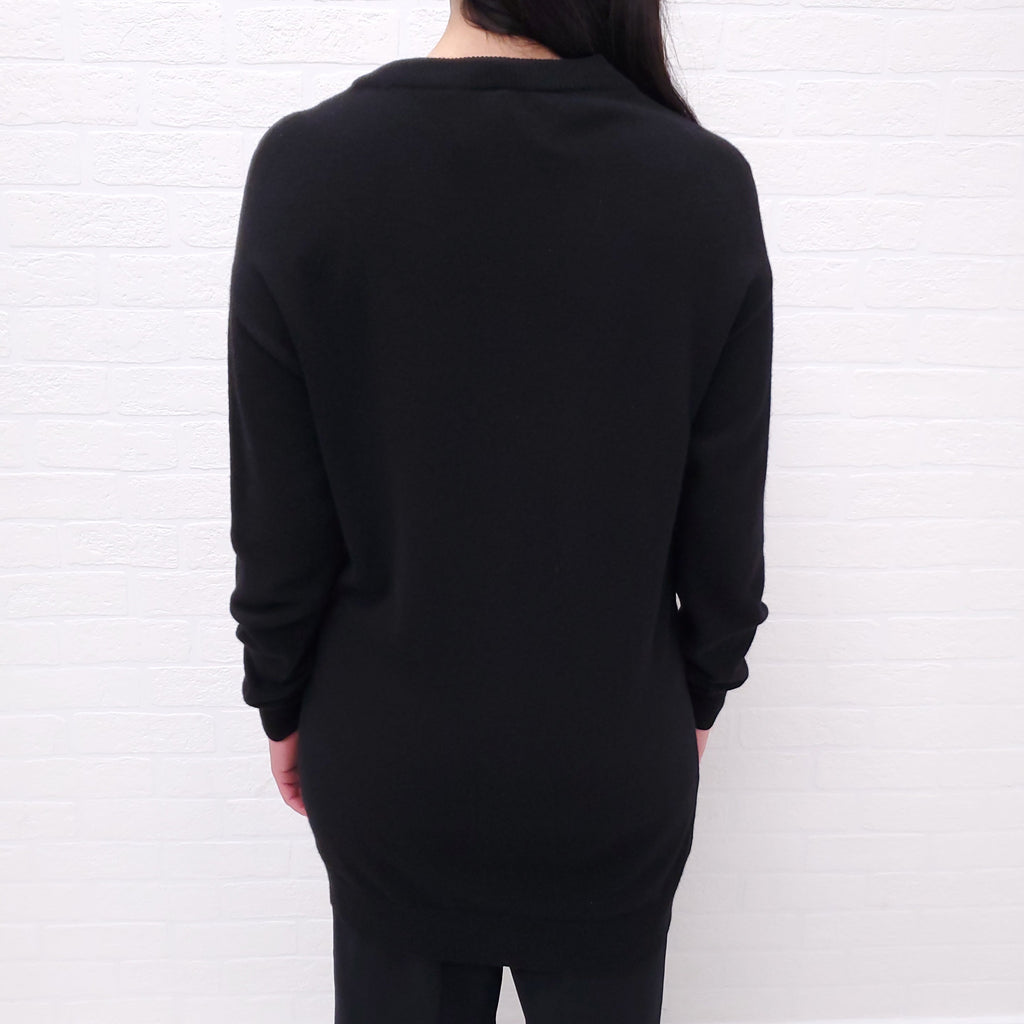 MOSCHINO SEQUIN SWEATER - SIZE 36