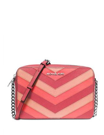 Michael Michael Kors Jet Set Chevron Large East West Crossbody