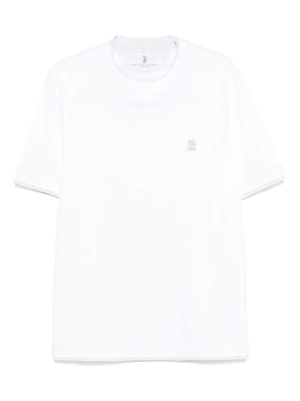 Brunello Cucinelli Men T-Shirt With Faux-Layering