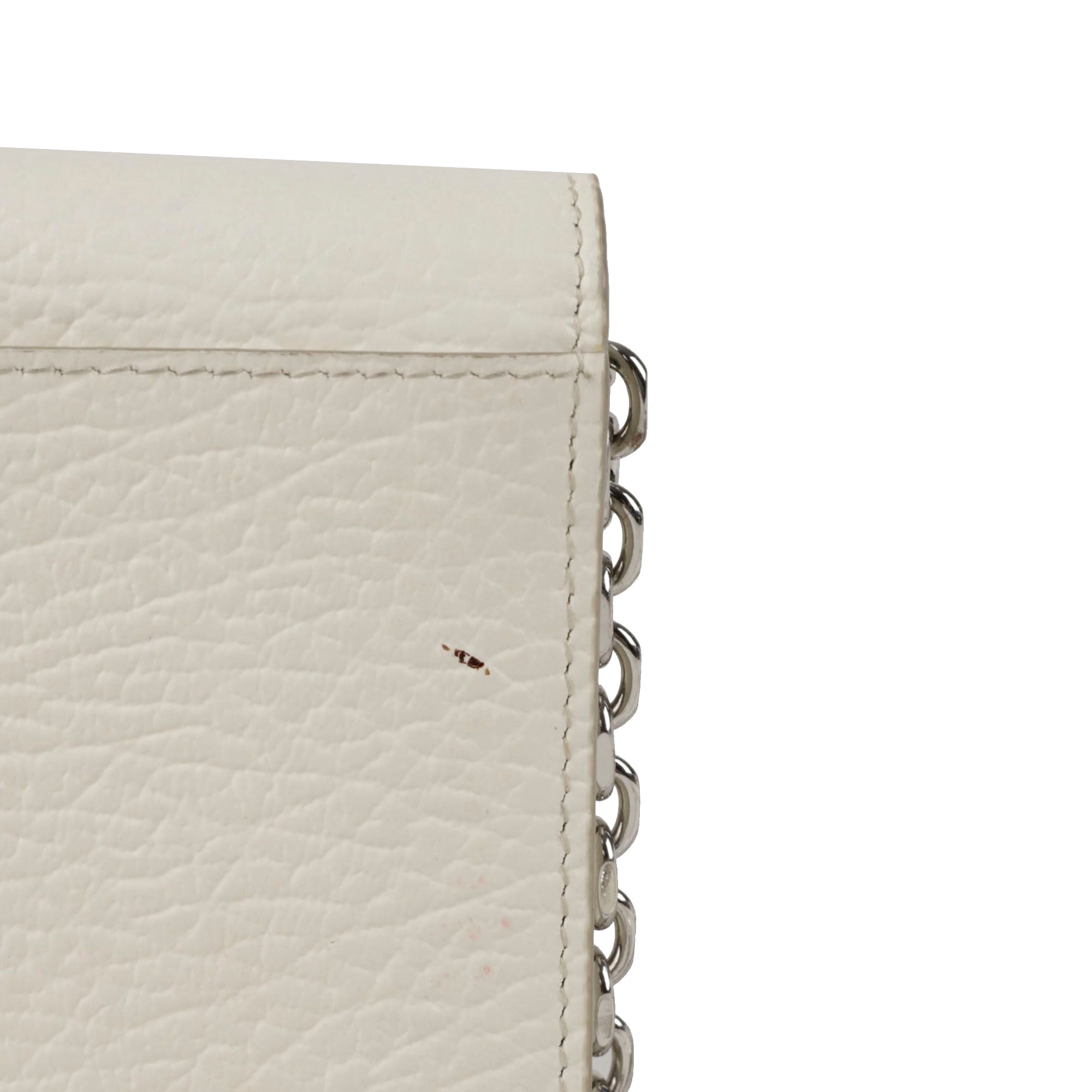 Post Stitch Chain Wallet Crossbody
