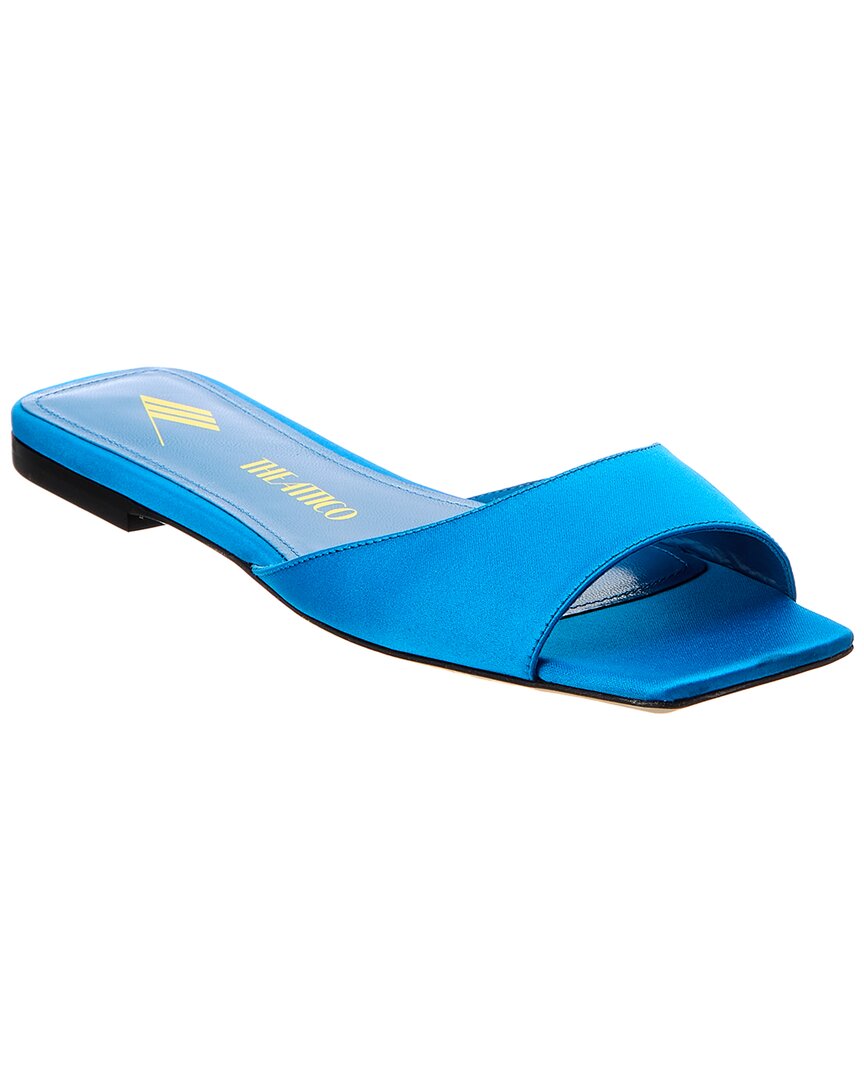 The Attico Devon Satin Sandal