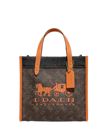 Coach Horse and Carriage Field Tote 22