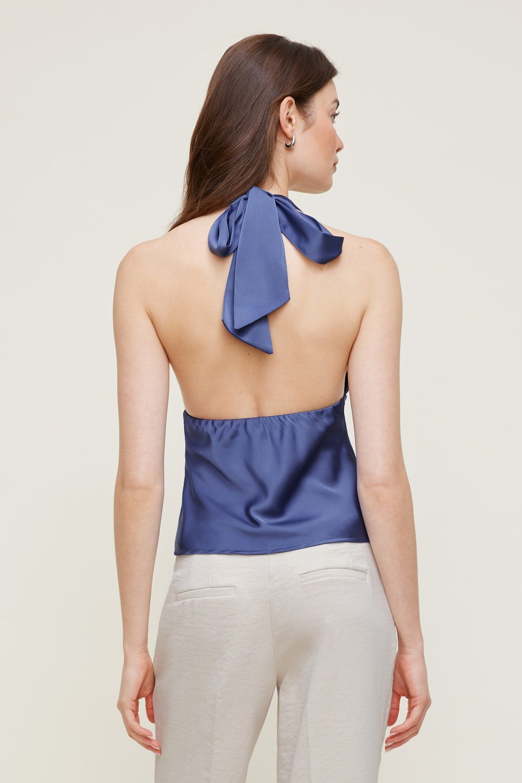 Satin Halter Top
