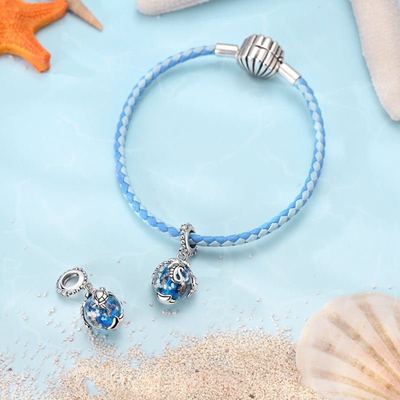 Glow in the Dark Luminous Seahorse Dangle Charm