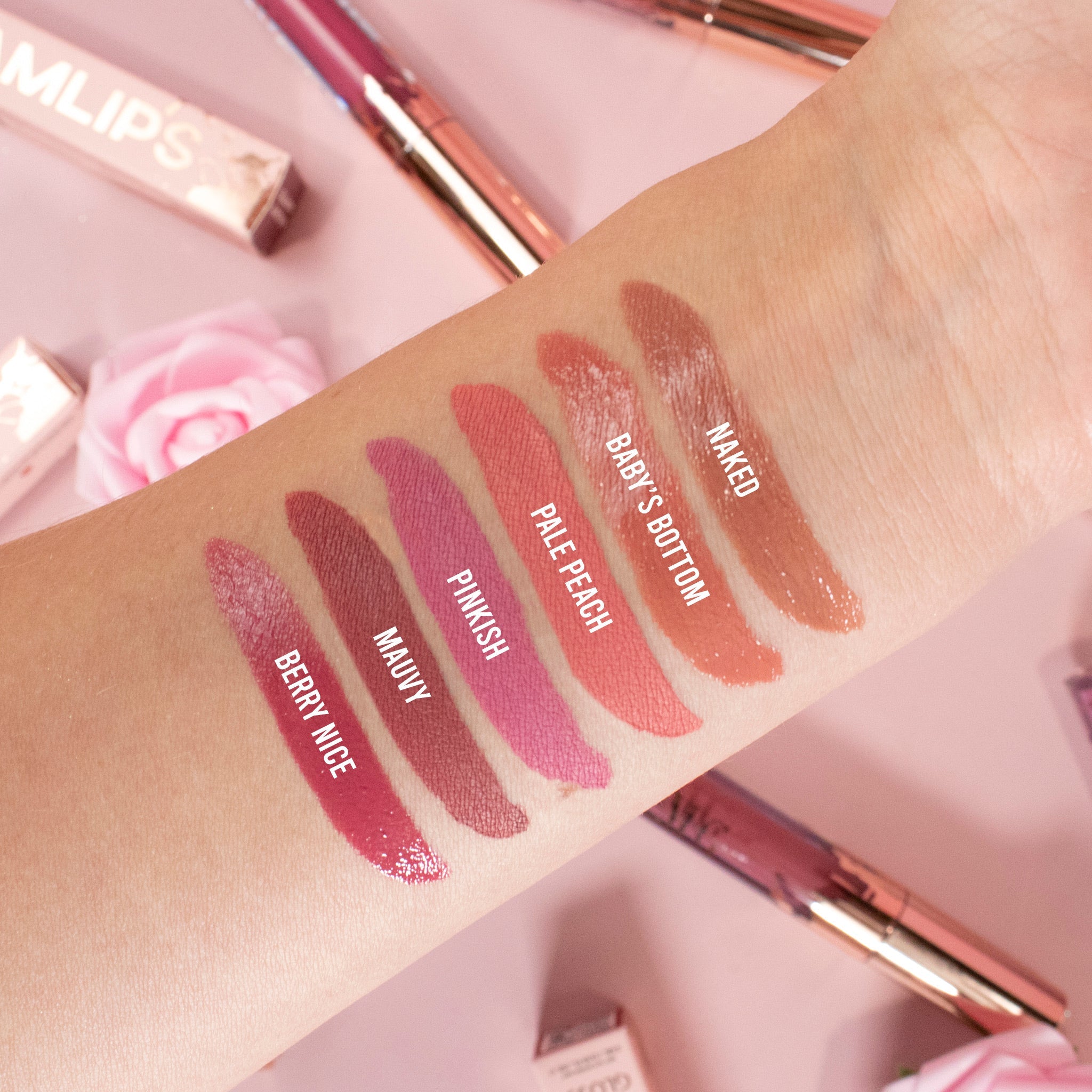 GLAMLIPS MAUVY Matte Liquid Lipstick
