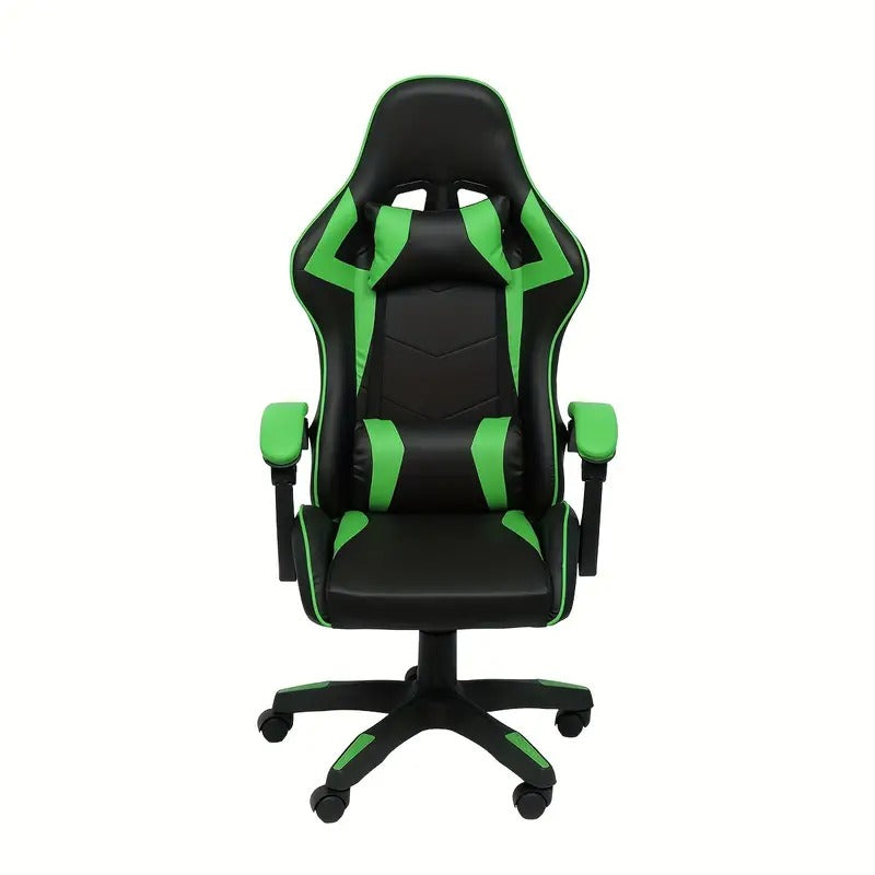 ergonomic high back gaming chair headrest lumbar support - Temu