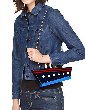 Kate Spade New York Expand Your Horizons Resin Ship Clutch