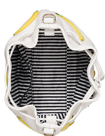 Kate Spade New York Flights of Fancy Bananas Mini Bucket Bag