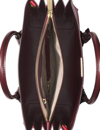 Michael Michael Kors Mercer Lizard Embossed Accordion Tote