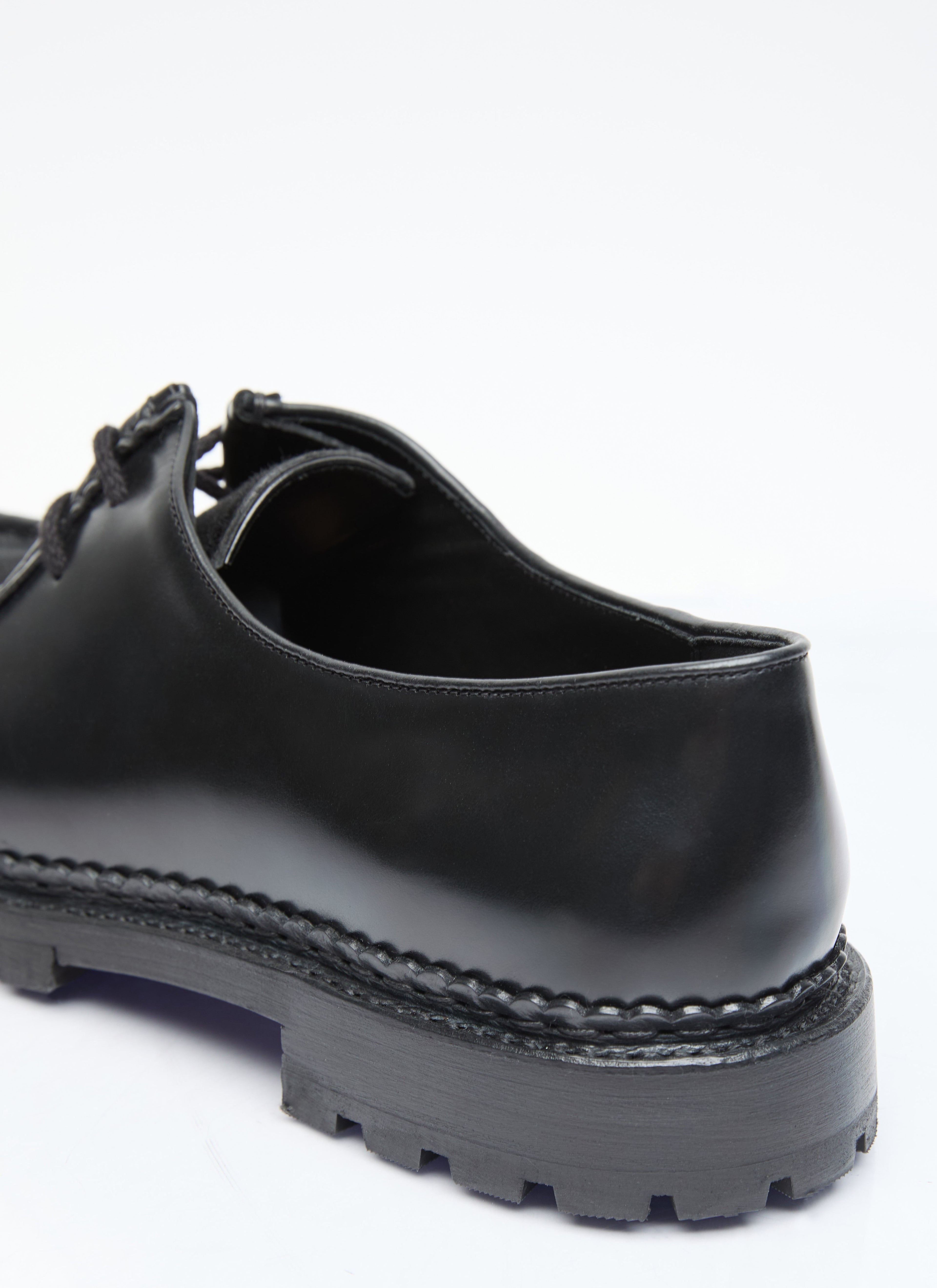 Saint Laurent Men Ponyhair Leather Loafers